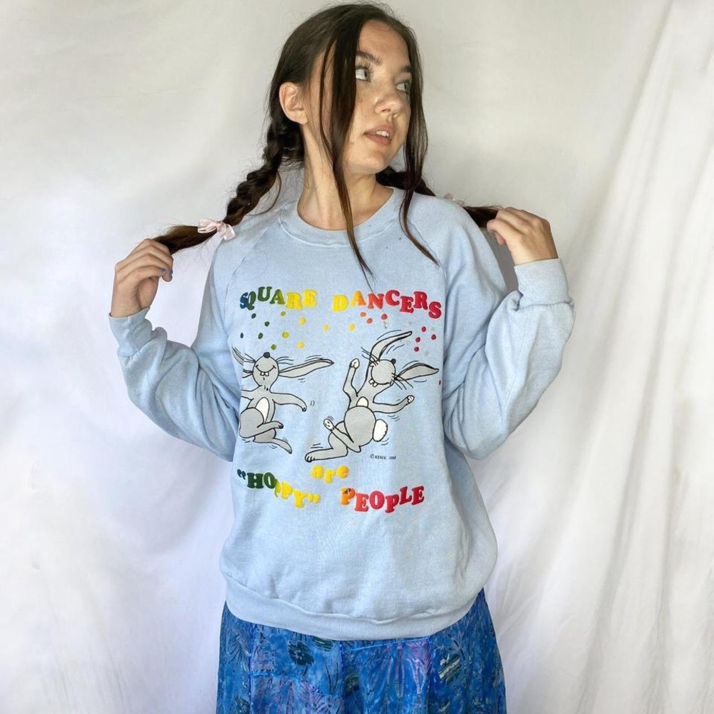 JERZEES Vintage graphic crewneck